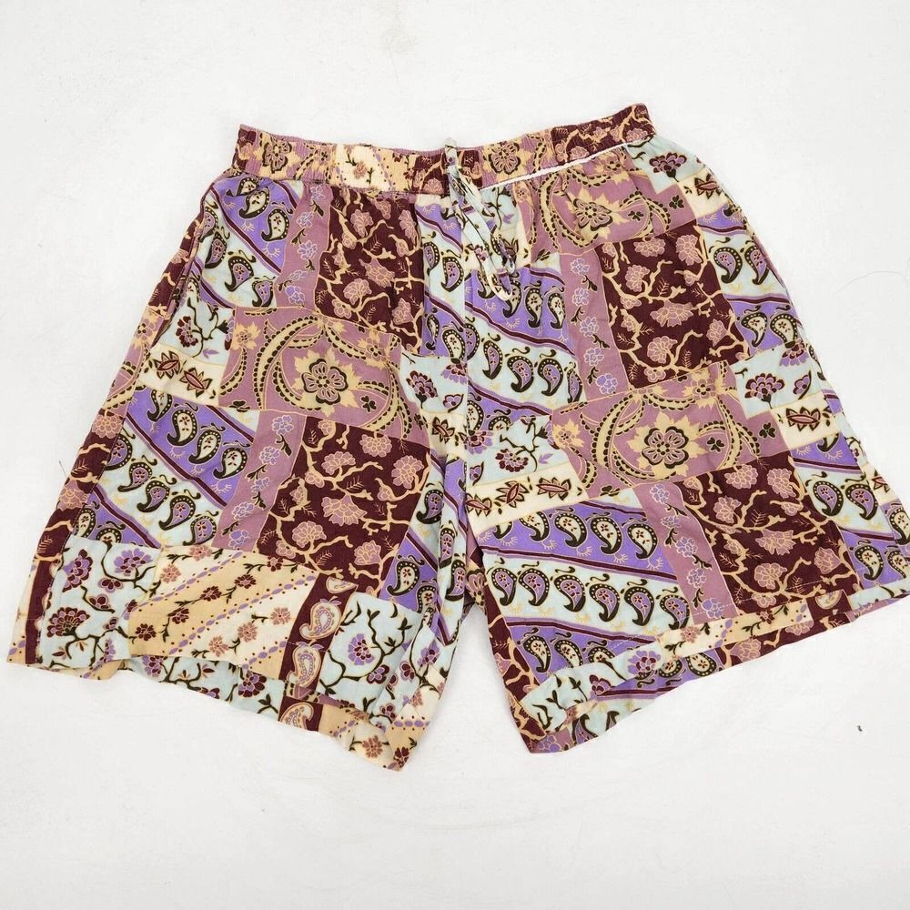 D.P.S. Women's Shorts Rayon Pockets Pull-On Relaxed Fit